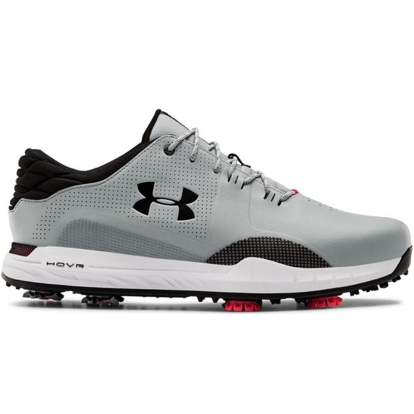 Under Armour HOVR Matchplay Mens Golf Shoes Size 8E Wide Grey Cleats 3023329-103 - Picture 2 of 7